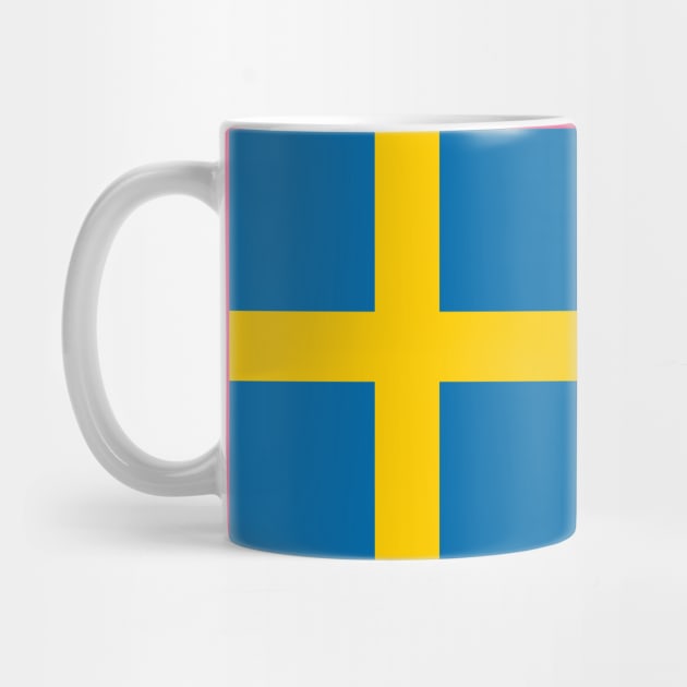 Gävle City in Swedish Flag by aybe7elf